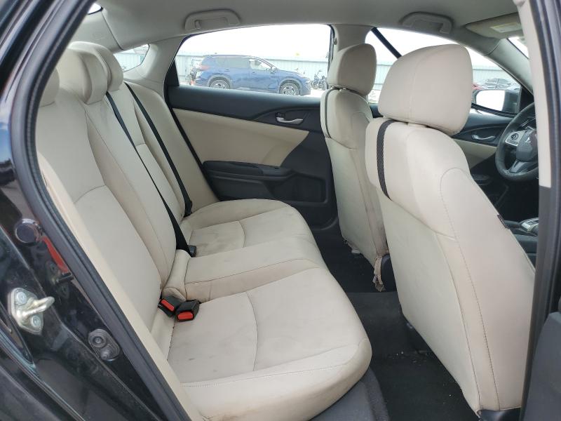 19XFC2F53HE025428 - 2017 HONDA CIVIC LX BLACK photo 10