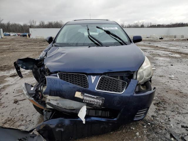 5Y2SM67019Z451601 - 2009 PONTIAC VIBE BLUE photo 5