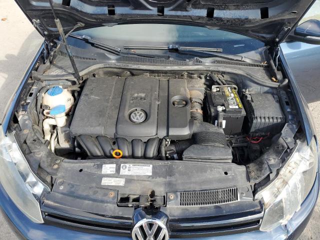 WVWBB7AJ7CW339228 - 2012 VOLKSWAGEN GOLF BLUE photo 11