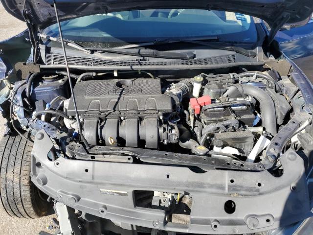 3N1AB7AP0JY323574 - 2018 NISSAN SENTRA S BLUE photo 11