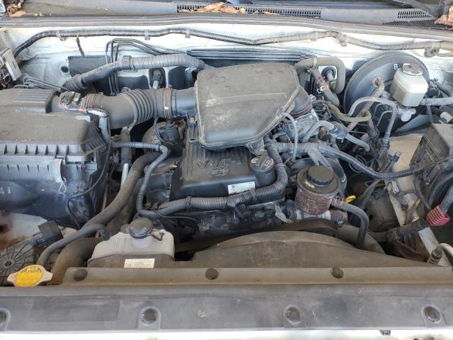 5TEUX42N77Z411533 - 2007 TOYOTA TACOMA ACCESS CAB Blanco foto 11