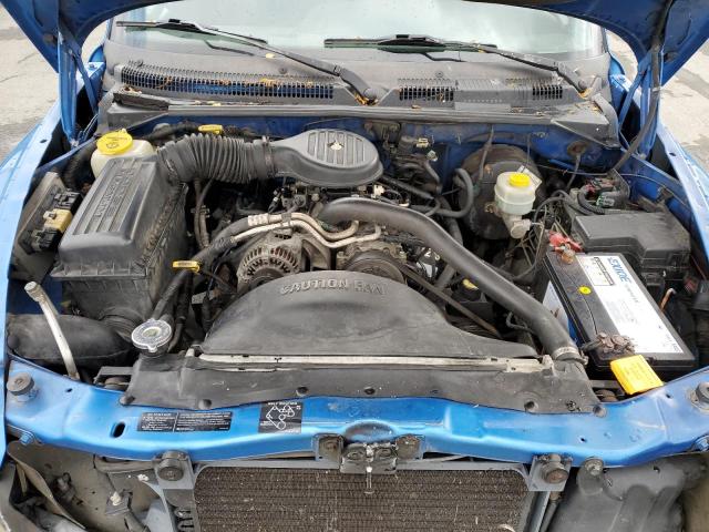 1B7GL22X4XS108843 - 1999 DODGE DAKOTA BLUE photo 11