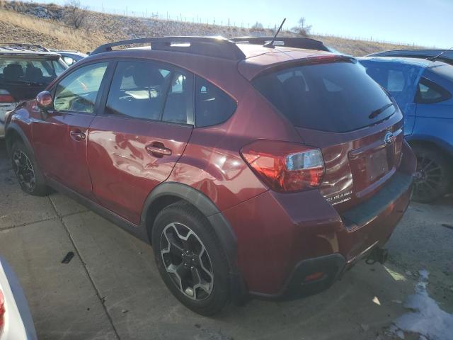 JF2GPAGC1E8211170 - 2014 SUBARU XV CROSSTR 2.0 LIMITED RED photo 2