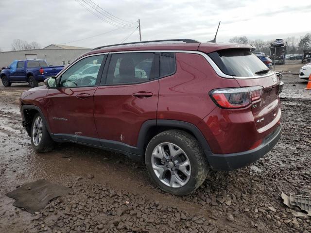 3C4NJDCB3MT515395 - 2021 JEEP COMPASS LIMITED RED photo 2