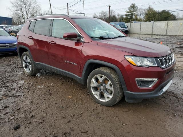 3C4NJDCB3MT515395 - 2021 JEEP COMPASS LIMITED RED photo 4