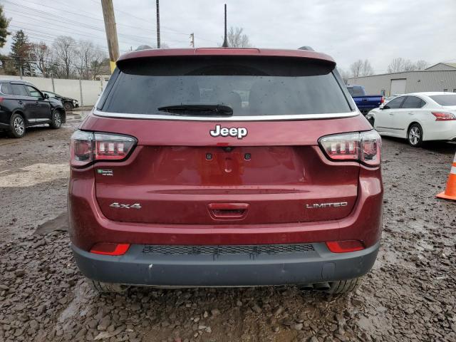 3C4NJDCB3MT515395 - 2021 JEEP COMPASS LIMITED RED photo 6