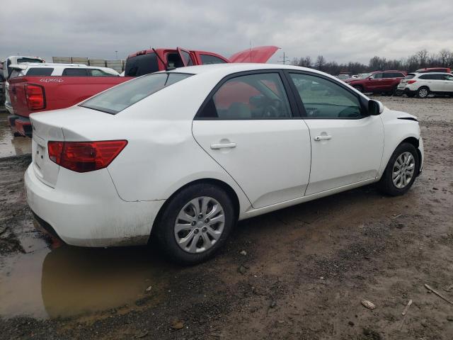 KNAFT4A23B5378972 - 2011 KIA FORTE LX WHITE photo 3