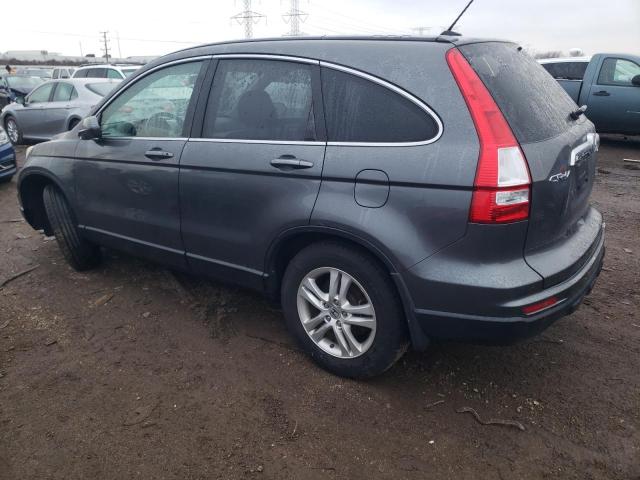 5J6RE4H78BL123817 - 2011 HONDA CR-V EXL GRAY photo 2