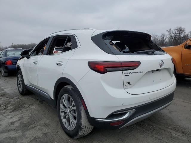 LRBFZMR47PD098409 - 2023 BUICK ENVISION PREFERRED WHITE photo 2