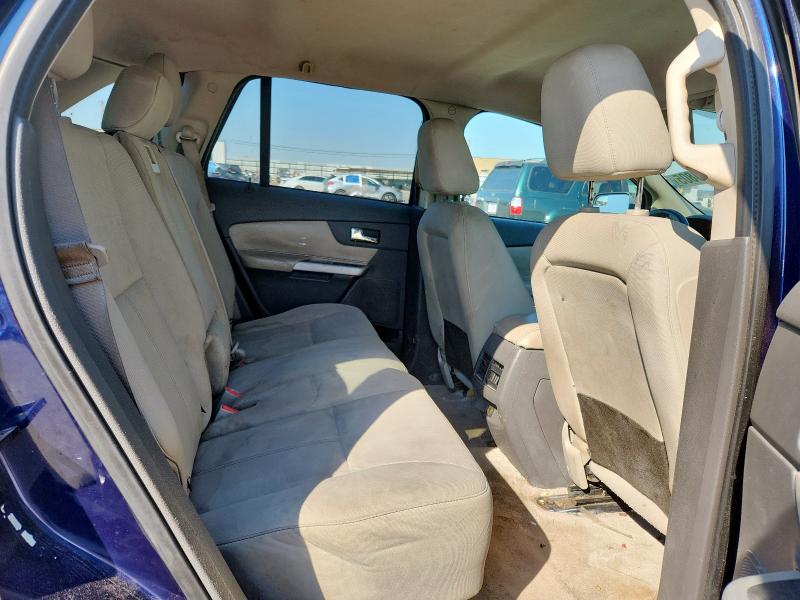 2FMDK3GC1BBA23684 - 2011 FORD EDGE SE BLUE photo 10