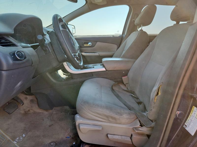 2FMDK3GC1BBA23684 - 2011 FORD EDGE SE BLUE photo 7