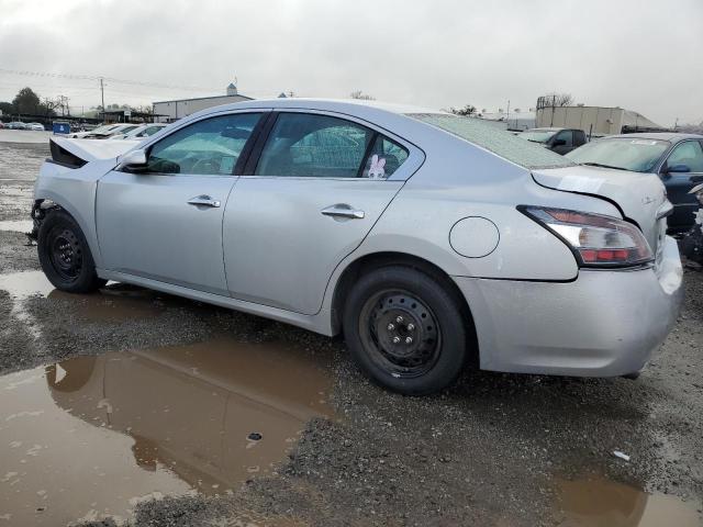 1N4AA5AP6EC455604 - 2014 NISSAN MAXIMA S SILVER photo 2