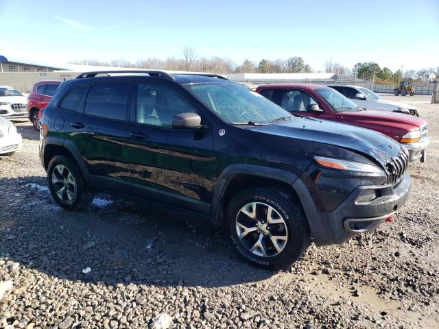 1C4PJMBS1FW533708 - 2015 JEEP CHEROKEE TRAILHAWK შავი ფოტო 4