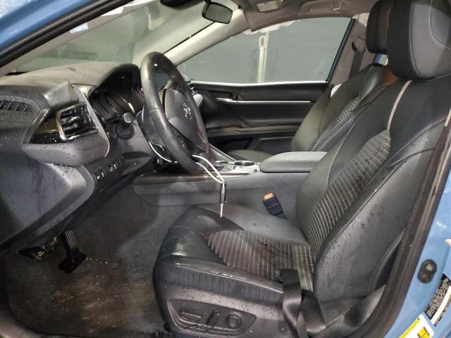 4T1G11AK1RU203935 - 2024 TOYOTA CAMRY SE NIGHT SHADE BLUE photo 7