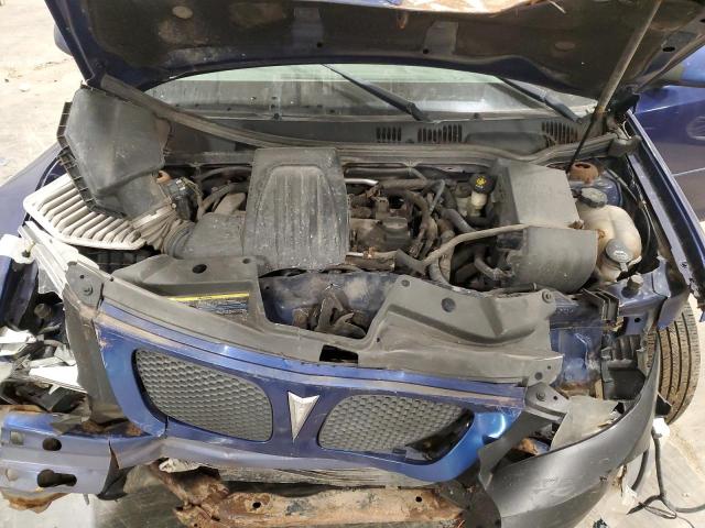1G2AL15F577289428 - 2007 PONTIAC G5 Bleu photo 11
