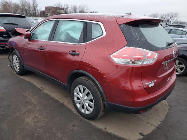 JN8AT2MT0GW017243 - 2016 NISSAN ROGUE S RED photo 2