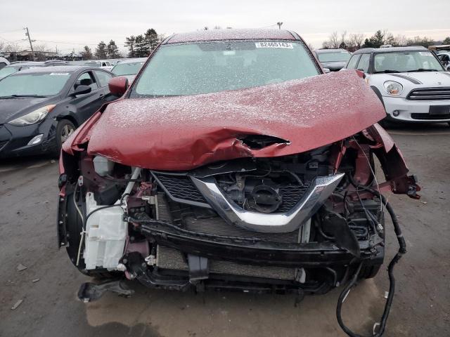 JN8AT2MT0GW017243 - 2016 NISSAN ROGUE S RED photo 5