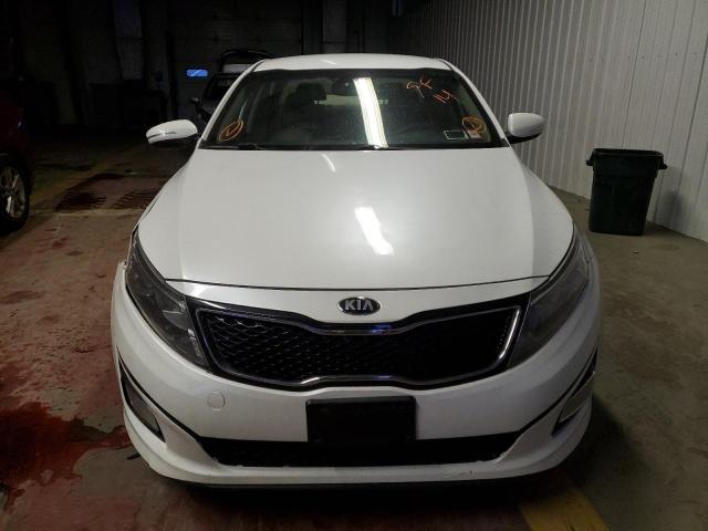 KNAGM4A70E5479551 - 2014 KIA OPTIMA LX WHITE photo 5