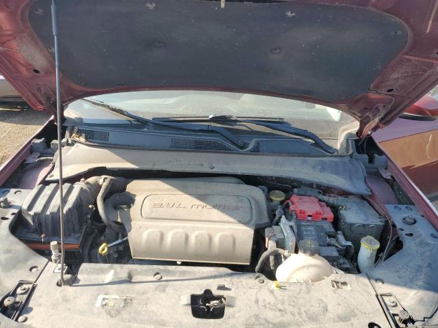 3C4NJDBB0MT555192 - 2021 JEEP COMPASS LATITUDE BURGUNDY photo 11