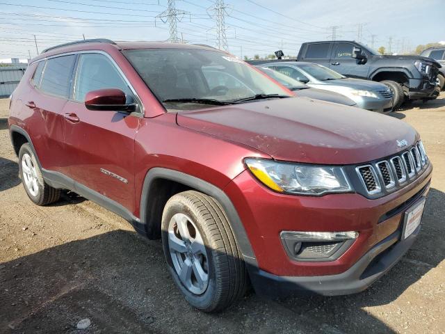 3C4NJDBB0MT555192 - 2021 JEEP COMPASS LATITUDE BURGUNDY photo 4