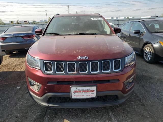 3C4NJDBB0MT555192 - 2021 JEEP COMPASS LATITUDE BURGUNDY photo 5