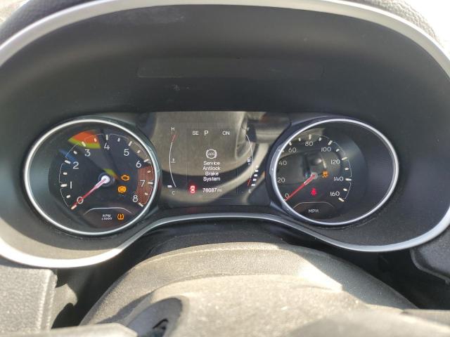 3C4NJDBB0MT555192 - 2021 JEEP COMPASS LATITUDE BURGUNDY photo 9