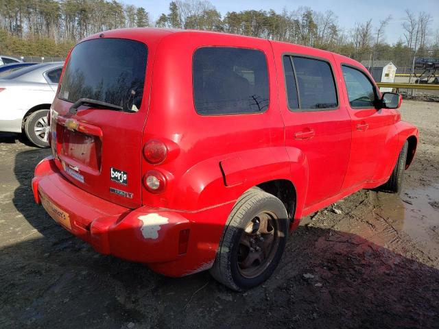 3GNBABDB0AS631619 - 2010 CHEVROLET HHR LT RED photo 3