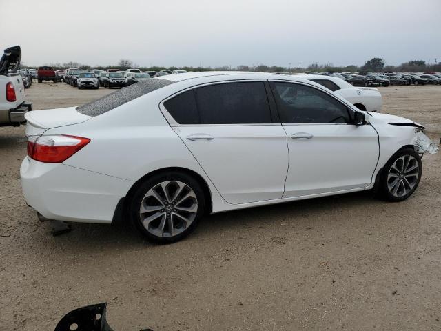 1HGCR2F54FA266742 - 2015 HONDA ACCORD SPORT WHITE photo 3