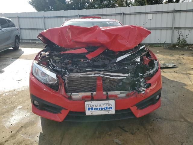 JHMFC1F72JX031947 - 2018 HONDA CIVIC EXL წითელი ფოტო 5