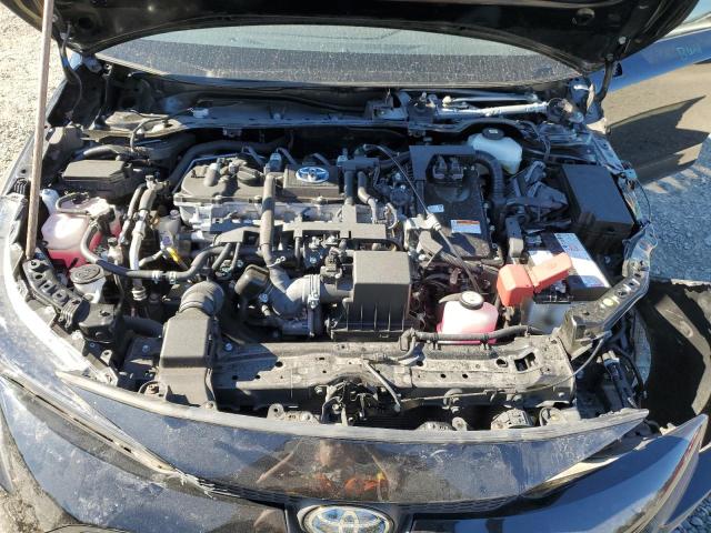 JTDEAMDE6MJ008653 - 2021 TOYOTA COROLLA LE BLACK photo 11