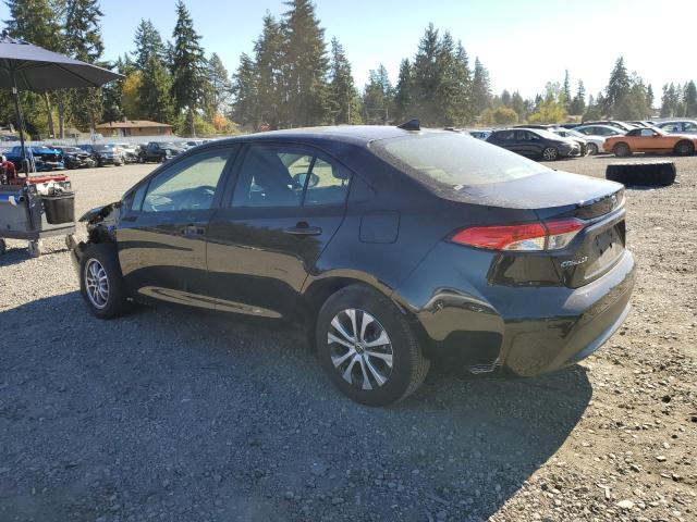 JTDEAMDE6MJ008653 - 2021 TOYOTA COROLLA LE BLACK photo 2