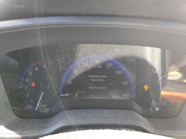 JTDEAMDE6MJ008653 - 2021 TOYOTA COROLLA LE BLACK photo 9