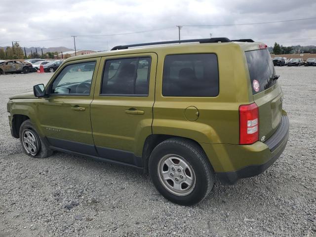 1C4NJPBB2CD556902 - 2012 JEEP PATRIOT SPORT GREEN photo 2