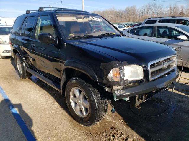 JN8DR07X21W506457 - 2001 NISSAN PATHFINDER LE BLACK photo 4