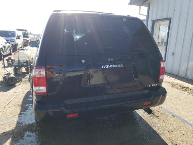 JN8DR07X21W506457 - 2001 NISSAN PATHFINDER LE BLACK photo 6