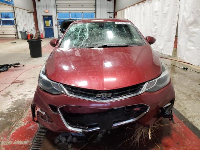 1G1BE5SM3G7311617 - 2016 CHEVROLET CRUZE LT RED photo 5