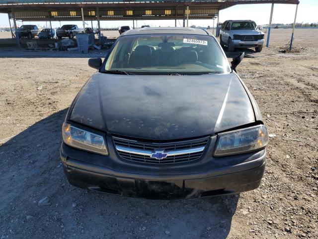 2G1WF52E329138664 - 2002 CHEVROLET IMPALA BLACK photo 5