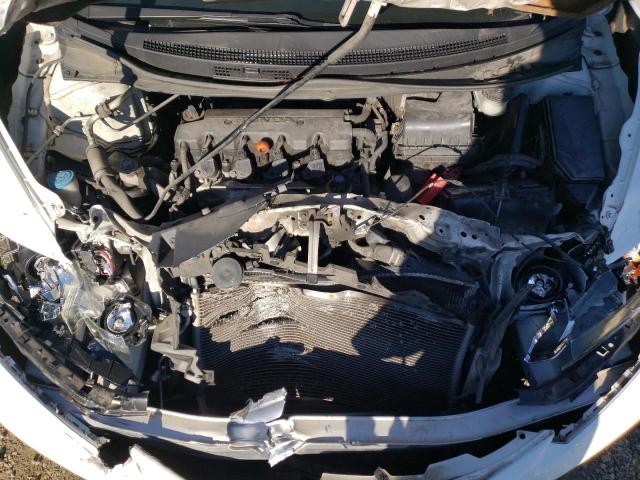 19XFB2F91DE201506 - 2013 HONDA CIVIC EXL Սպիտակ լուսանկար 11