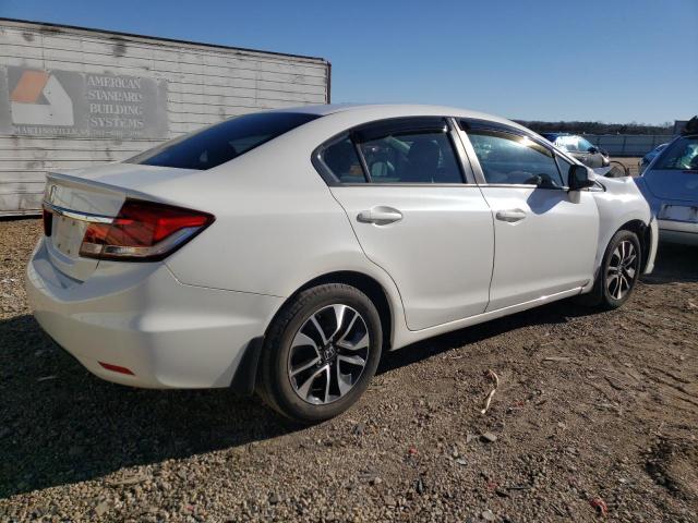 19XFB2F91DE201506 - 2013 HONDA CIVIC EXL Սպիտակ լուսանկար 3