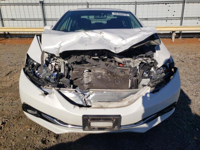 19XFB2F91DE201506 - 2013 HONDA CIVIC EXL WHITE photo 5