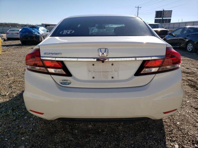 19XFB2F91DE201506 - 2013 HONDA CIVIC EXL Սպիտակ լուսանկար 6