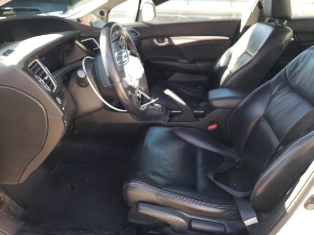 19XFB2F91DE201506 - 2013 HONDA CIVIC EXL Սպիտակ լուսանկար 7