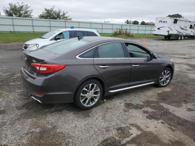 5NPE34AB1FH154877 - 2015 HYUNDAI SONATA SPORT 棕色 照片 3