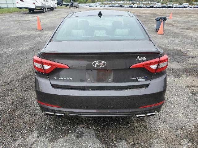 5NPE34AB1FH154877 - 2015 HYUNDAI SONATA SPORT 棕色 照片 6