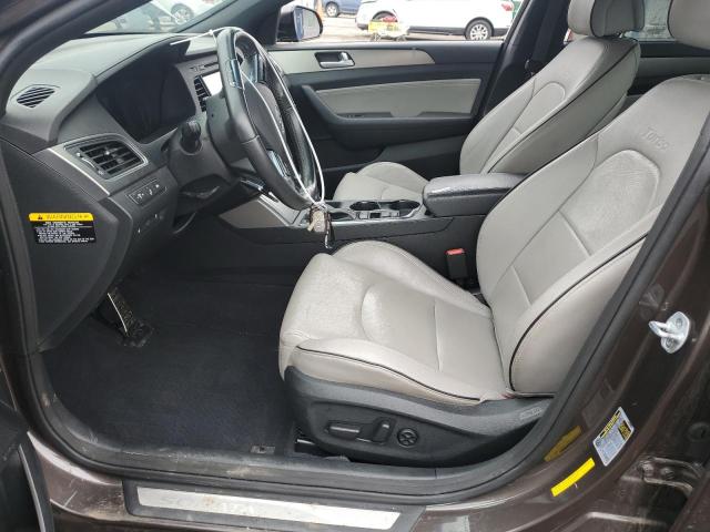 5NPE34AB1FH154877 - 2015 HYUNDAI SONATA SPORT 棕色 照片 7