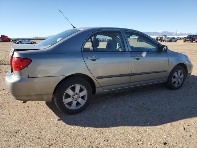 1NXBR32E83Z033572 - 2003 TOYOTA COROLLA CE GRAY photo 3
