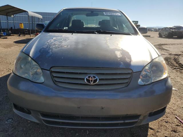 1NXBR32E83Z033572 - 2003 TOYOTA COROLLA CE GRAY photo 5