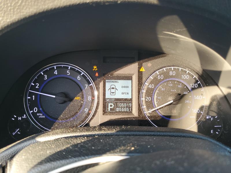 JN1CV6AP9DM712196 - 2013 INFINITI G37 BASE შავი ფოტო 9