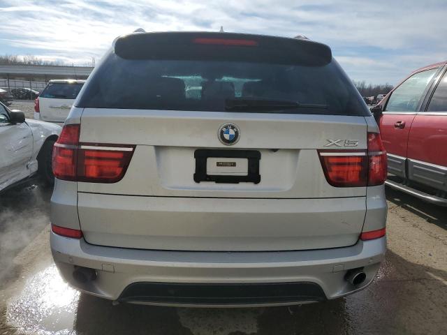 5UXZV4C52D0B00602 - 2013 BMW X5 XDRIVE35I SILVER photo 6