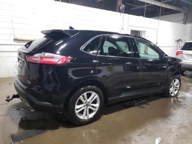 2FMPK4J97KBB46678 - 2019 FORD EDGE SEL BLACK photo 3